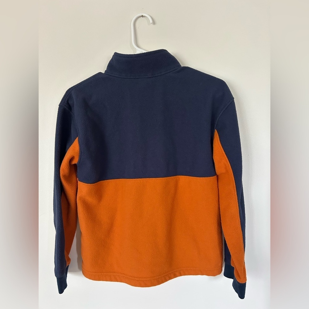 Patagonia Kid's Microdini 1/2 Zip Pullover Fleece Large Red Tail Rust - Picture 5 of 5